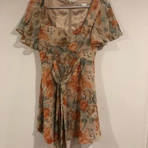 Hello Molly saints + secrets floral dress